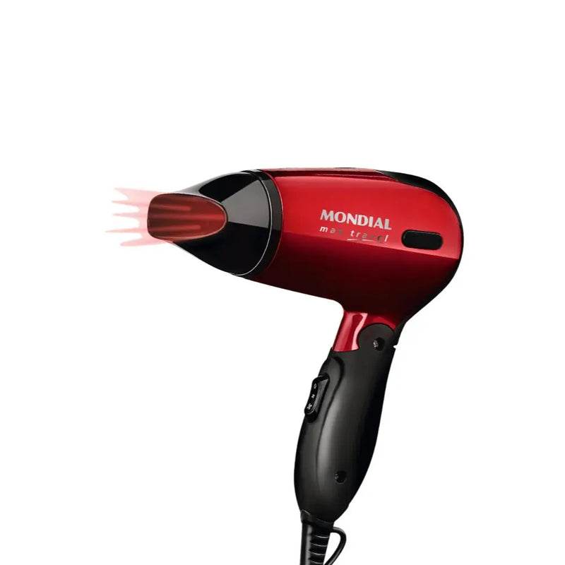 Secador de cabelo Mondial Max Travel SC-10 vermelho e preto 110V/220V