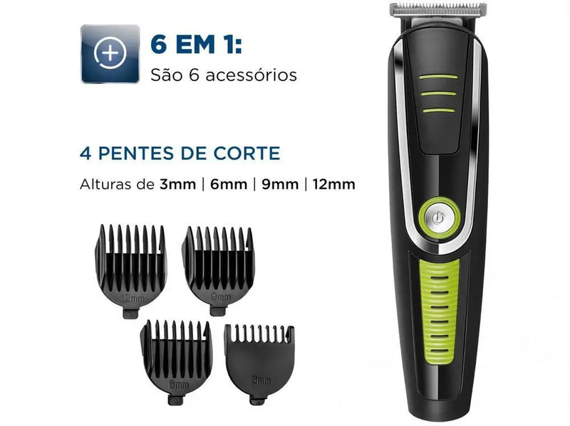 Barbeador e cortador de cabelo Mondial Super Grooming BG-03 110V/220V