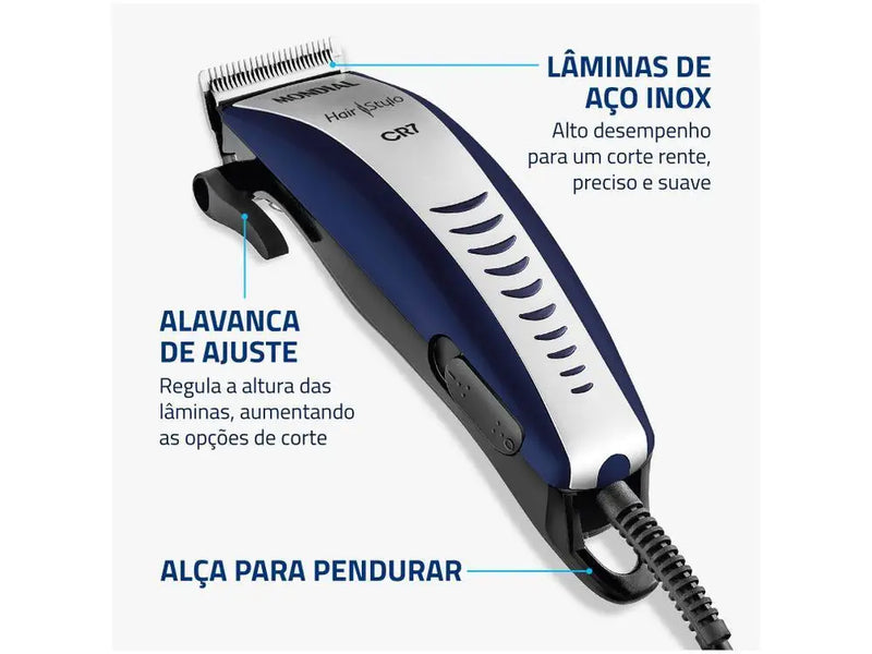 Cortador de cabelo Mondial Hair Stylo CR-07 8910-01 110V