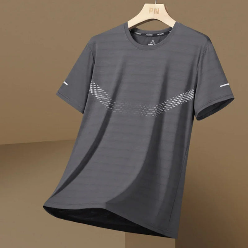 Camiseta Masculina de Verão Respirável