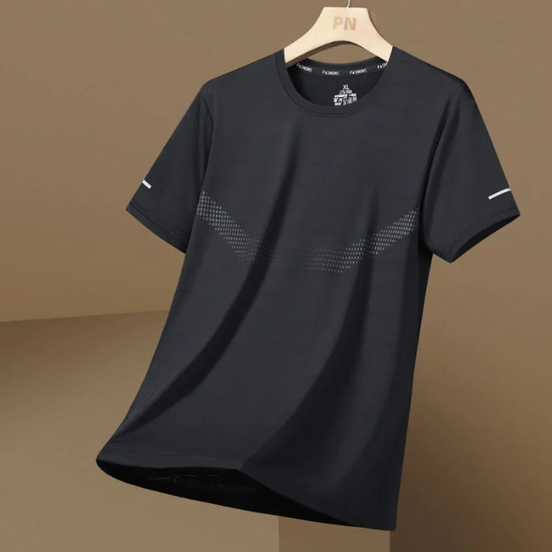 Camiseta Masculina de Verão Respirável